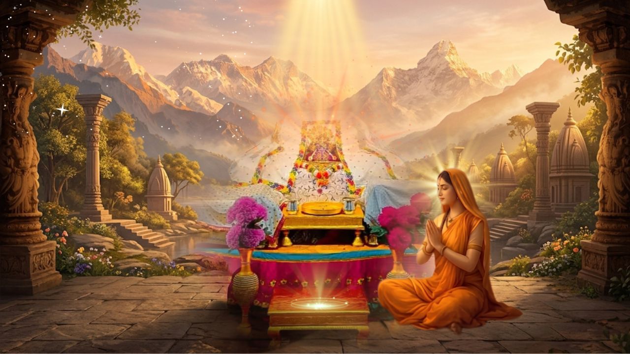 प्रातः कालीन सेवा पूजा